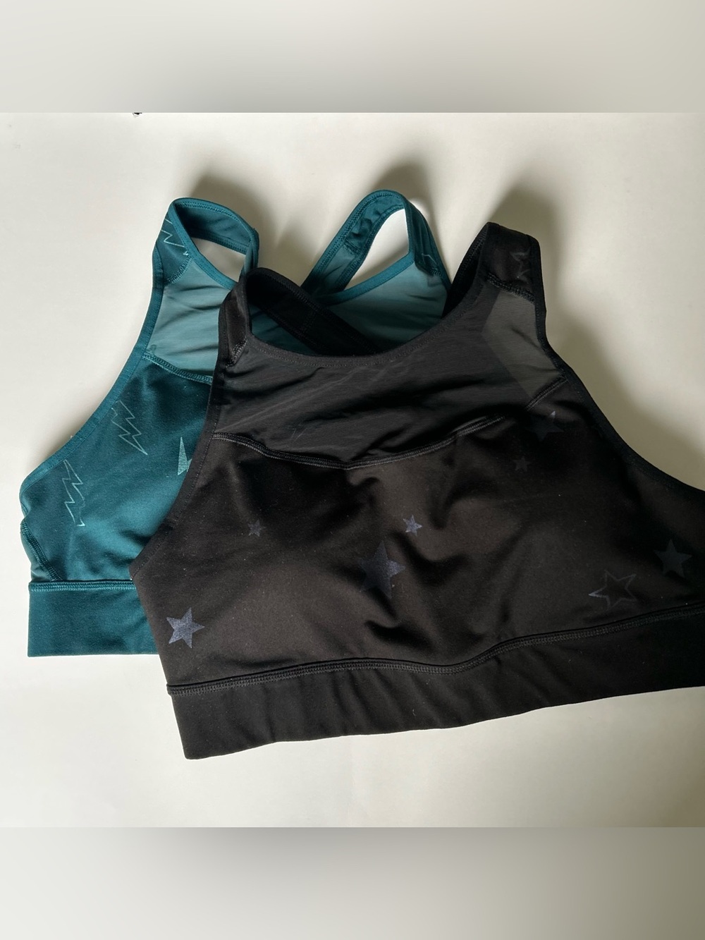 Old Navy High-Neck Racerback Sports Bra Bundle